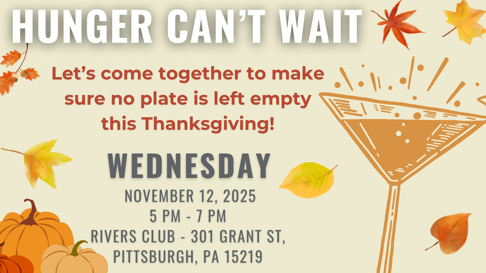 AAH – Cocktails for a Cause